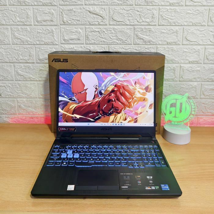 ASUS TUF FX506HF | i5 Gen 11 | RTX 2050 | 144Hz IPS | Gaming Desain Laptop Fullset Original || F15 A