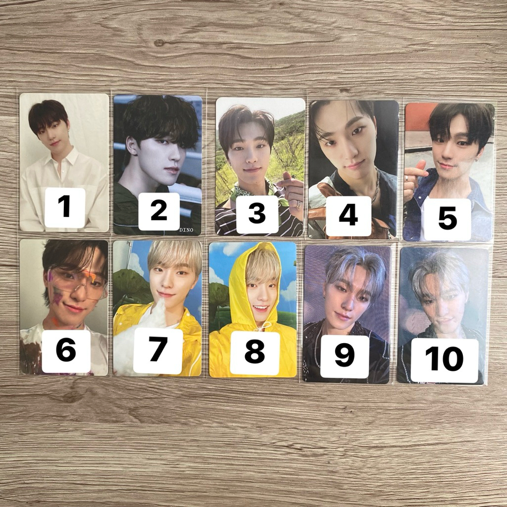 [REPRICE] SEVENTEEN WONWOO PHOTOCARD OFFICIAL svt pc scoups choi seungcheol kkuma cimumu cheol its t