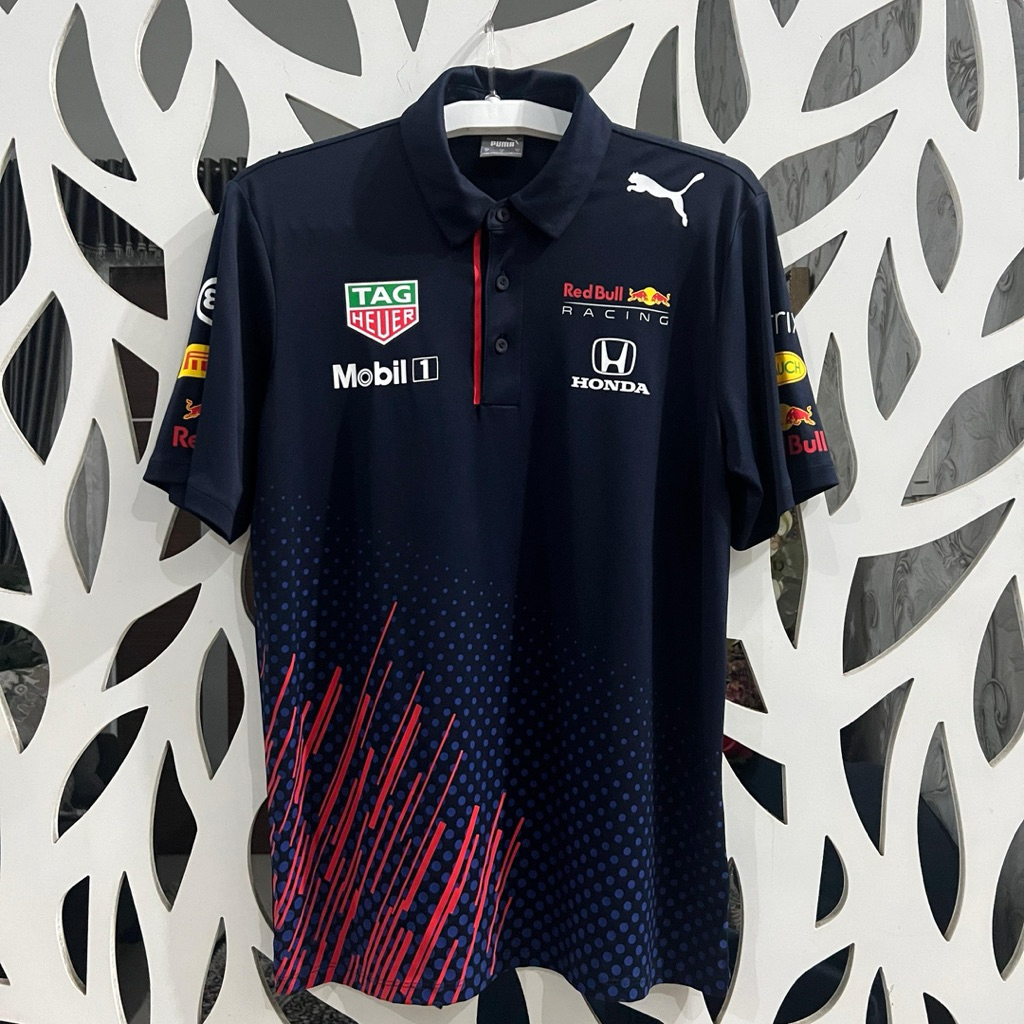 [Used/Size M] Baju Polo Oracle Red Bull Racing Formula One Team F1 2021