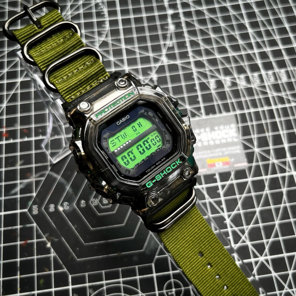 Casio Gshock GX56 GX 56 KingKong Original G Shock Custom Bezel Nato Strap