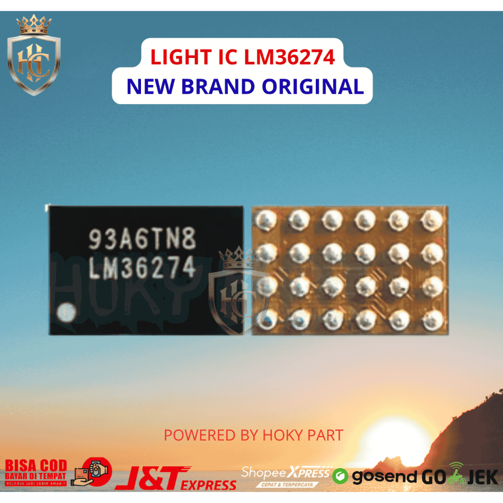 IC Lampu LM36274 SAM Redmi Note 8 Pro Kwalitas Mantap