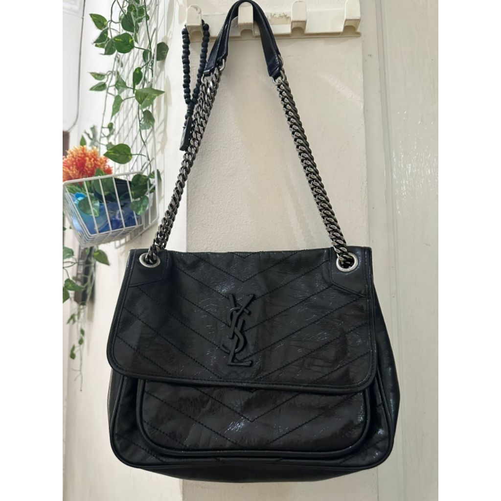 Tas Selempang Tote Bag Niki Hitam SHW Perempuan