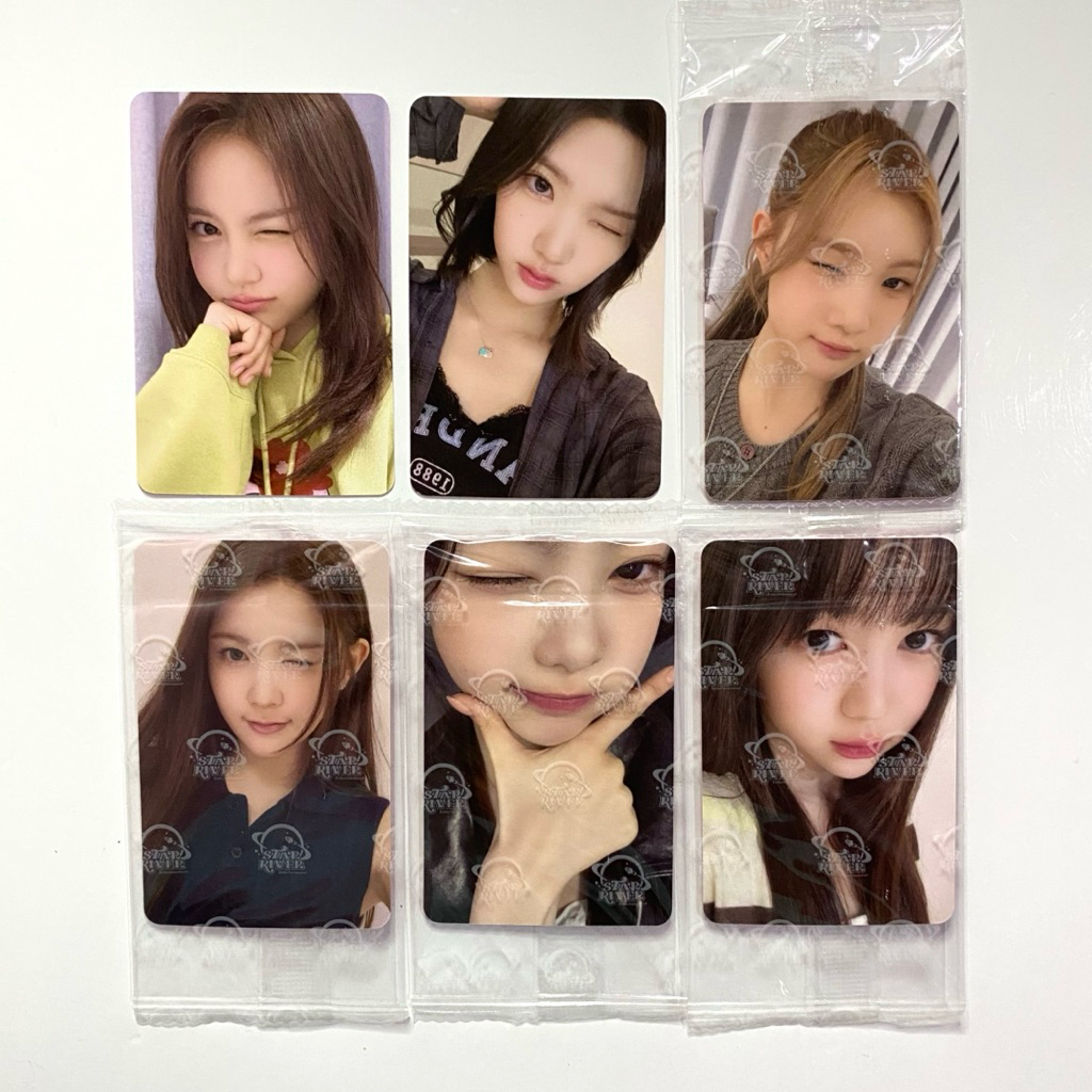 OFFICIAL PHOTOCARD CARMEN JIWOO STELLA JUUN A-NA IAN YE-ON HEARTS2HEARTS “THE CHASE” STARRIVER VCE 2