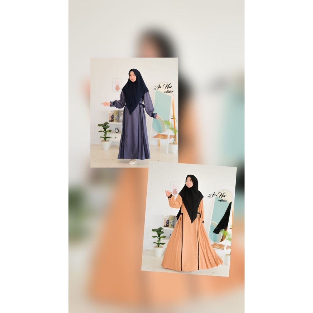 [READY] Dress Khumaira by An Nur Collection