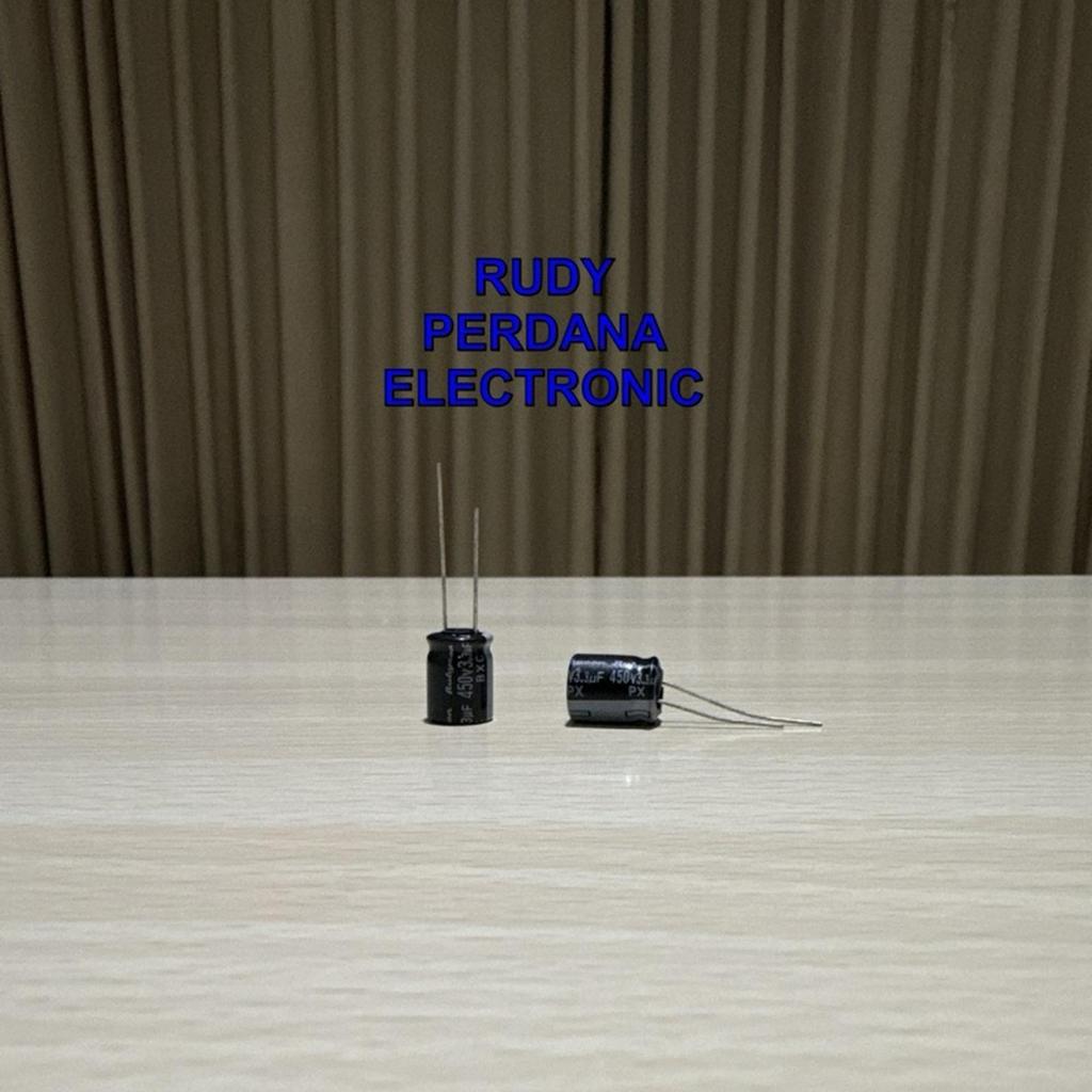 KAPASITOR ELCO ELKO 3.3UF 450V 3.3 UF 450 VOLT
