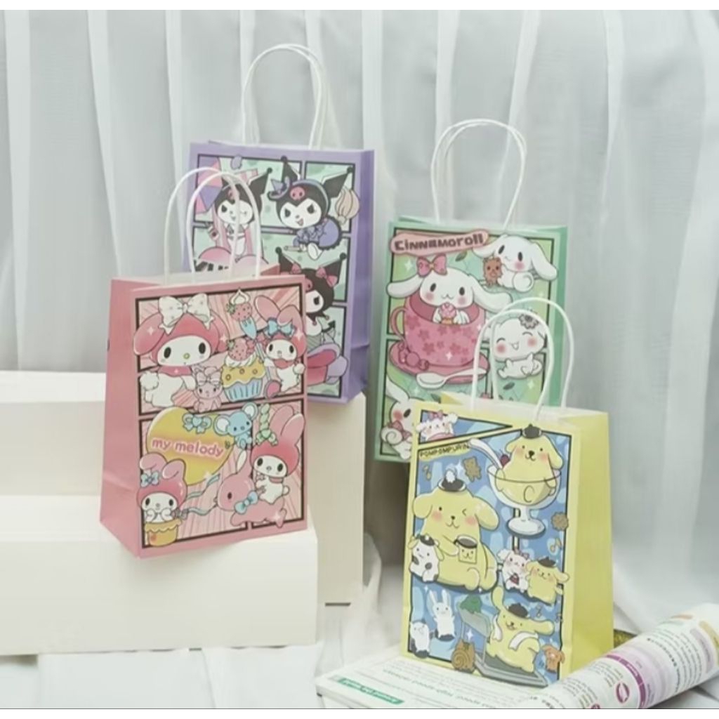 Paperbag Sanrio Tas Hampers Natal Sanrio Tempat Souvenir Hampers Termurah
