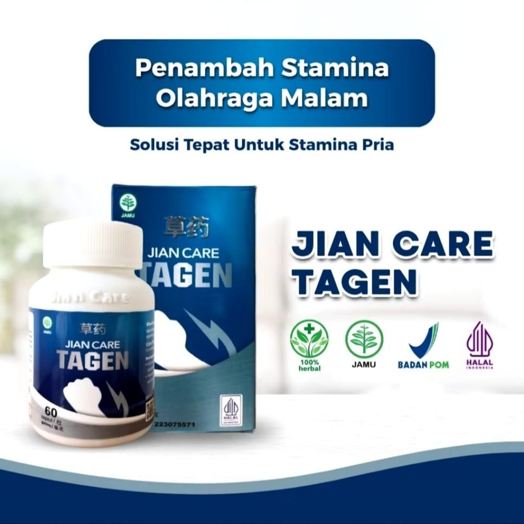 Jian Care Tagen - Obat Herbal Cina Untuk Membantu Masalah Keperkasaan Pria Dewasa