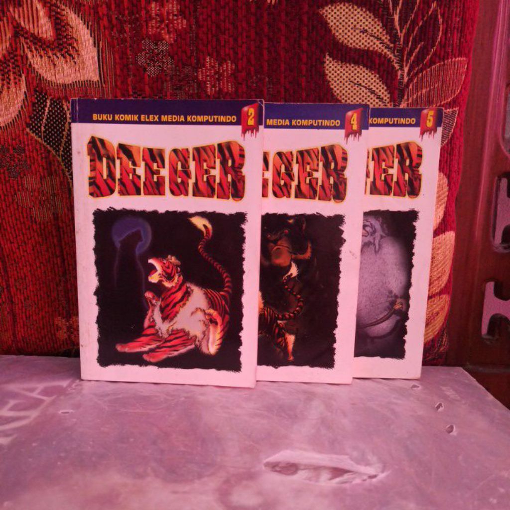 Komik Original DEEGER PARK YOUNG CHUL Bekas Boleh Beli Satuan