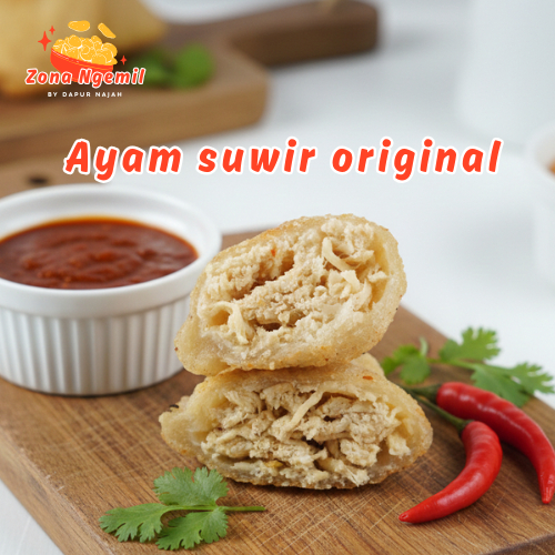 CIRENG ISI AYAM SUWIR ORIGINAL/CIRENG ISI AYAM TIDAK PEDAS/ISI 8