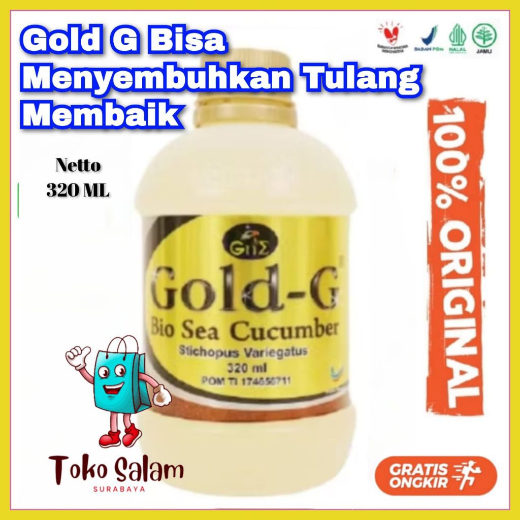 Jelly Gamat Gold-G 320 ML | Jelly Gamat 320