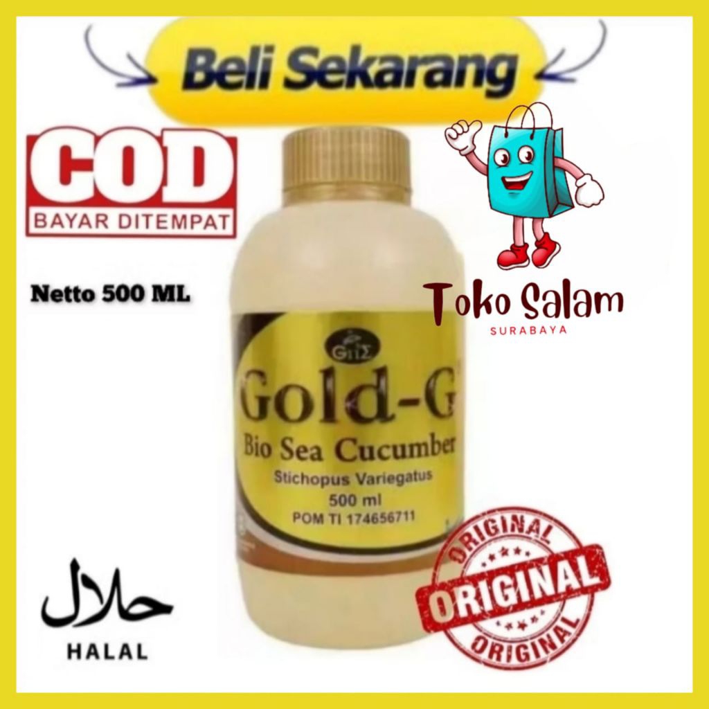 Jelly Gamat Gold - G 500 ml | Jelly Gamat 500 ml Bio Sea  Cucumber