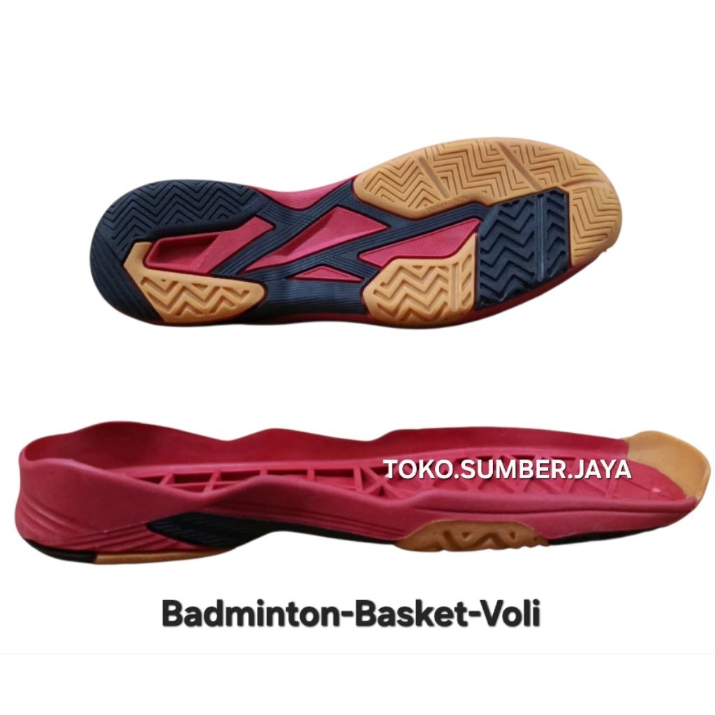 Outsole Sepatu Olahraga - Sole Sepatu Badminton - Sepatu Basket Sepatu Voli - Sepatu Olahraga Lari L