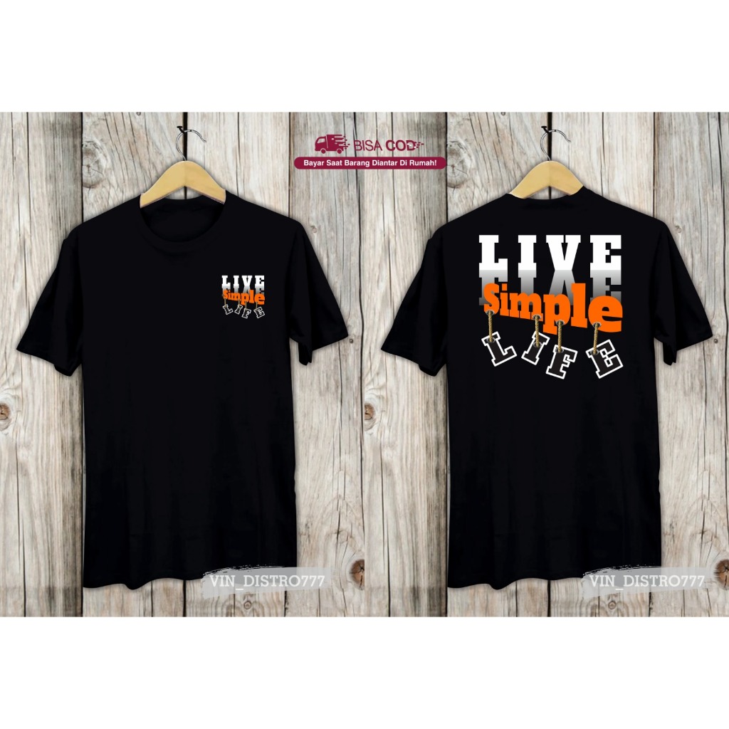KAOS DISTRO OBLONG DEWASA BUAT COWOK-CEWEK SABLON DEPAN BELAKANG DIGITAL PRINT/LIFE SIMPLE