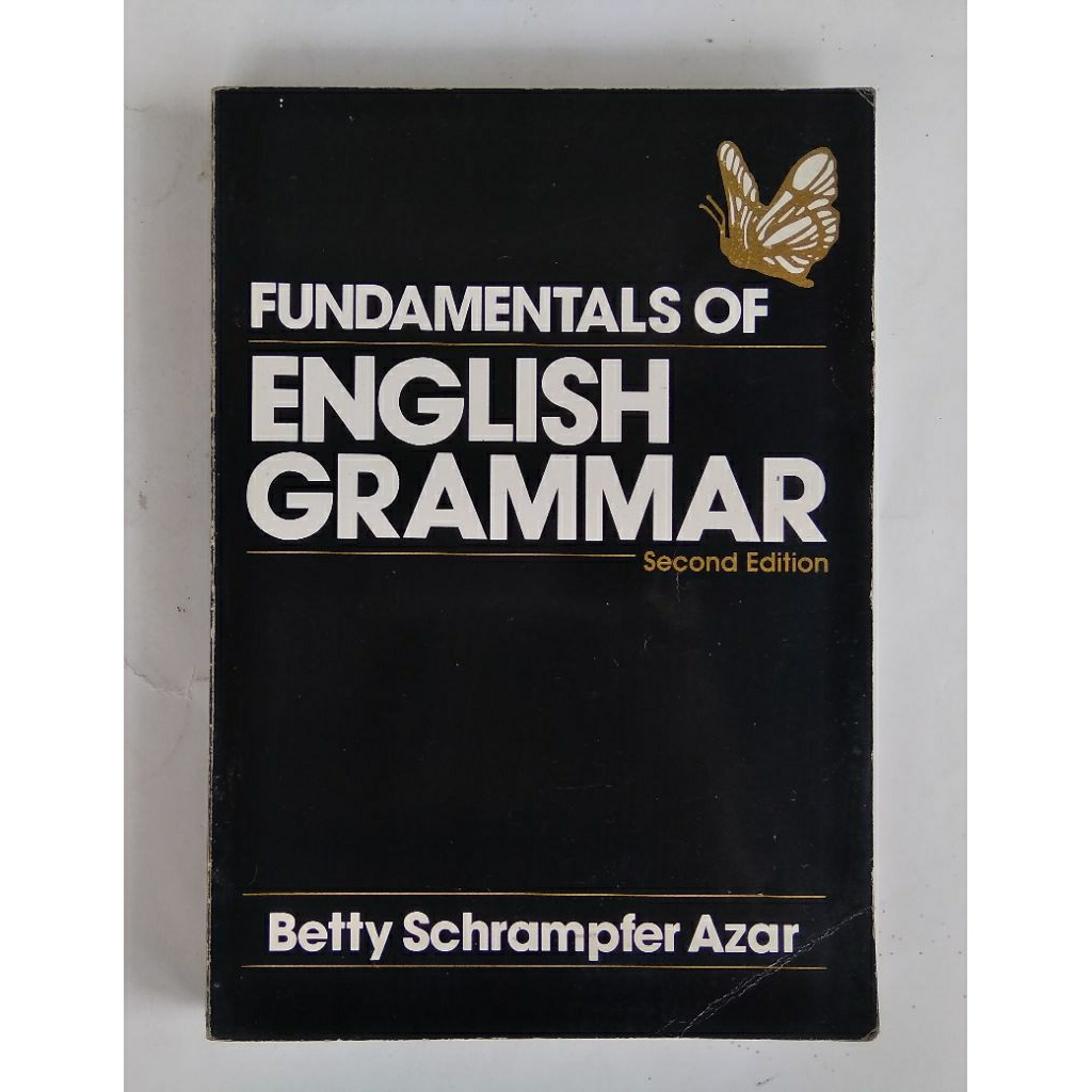 Fundamentals of English Grammar Second Edition < Betty Schrampfer Azar < Regents/Prentice Hall, 1992