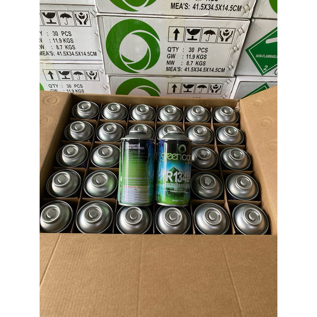 Freon Kaleng R134a Green cool 1 dus