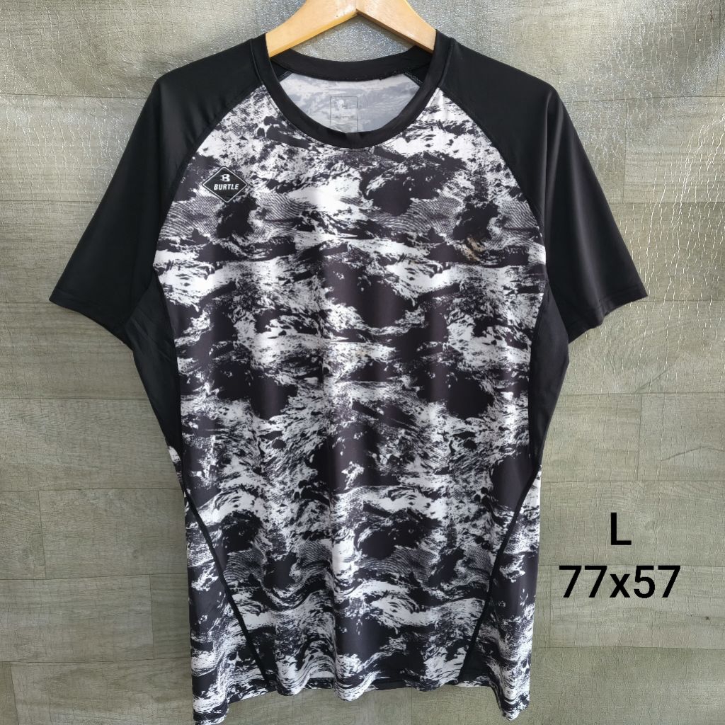 Kaos Jersey Burtle Abstrak Outdoor