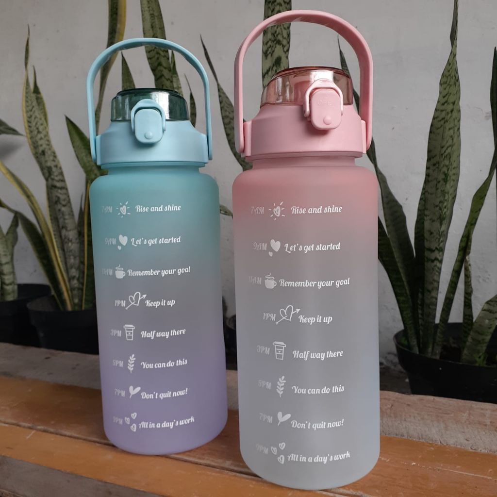 [SALE] NEW BOTOL MINUM TUMBLR 2 LITER GRADASI VIRAL