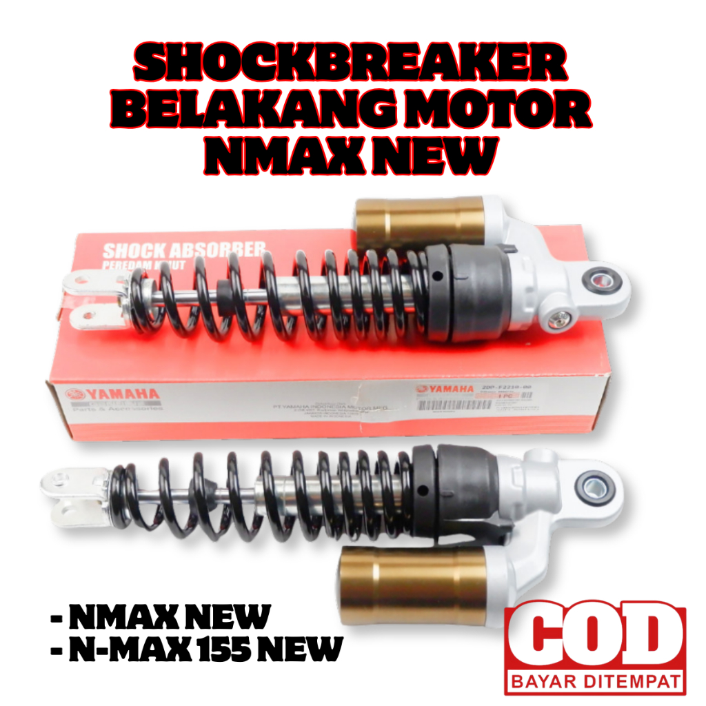 Shockbreaker Belakang Motor Nmax New / ShockBreaker Yamaha NMAX 155 New - 2DP Original