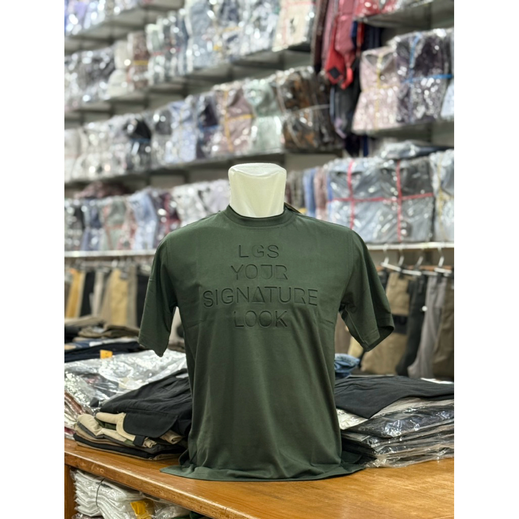 KAOS OBLONG LGS ORIGINAL / REGULAR FIT / PAKAIAN PRIA DEWASA