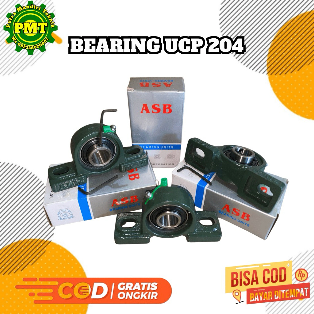 BERING/BEARING DUDUK/ LAKER DUDUK ASB UCP 204 AS20