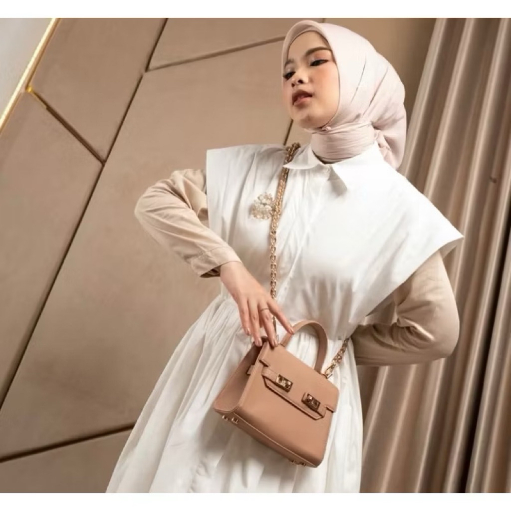 NEW Tas Wanita Heylocal Bloom Bag Daffodil Mini Tas Heylocal Rome Bag Medium Nude Original Ready Sal