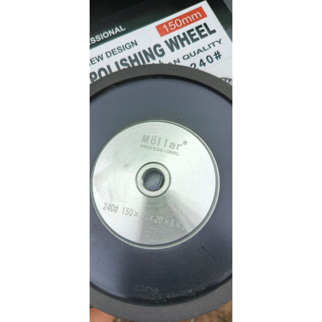 Oliver Syahdu Diamond Wheel Pengasah Mata Pisau Ketam Tct Mollar 6 Inch Grit 240