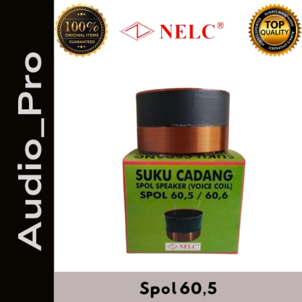 SPUL SPEAKER NELC 60,5 MM SPOOL COIL SPEAKER ACR 15500 15600 NELC