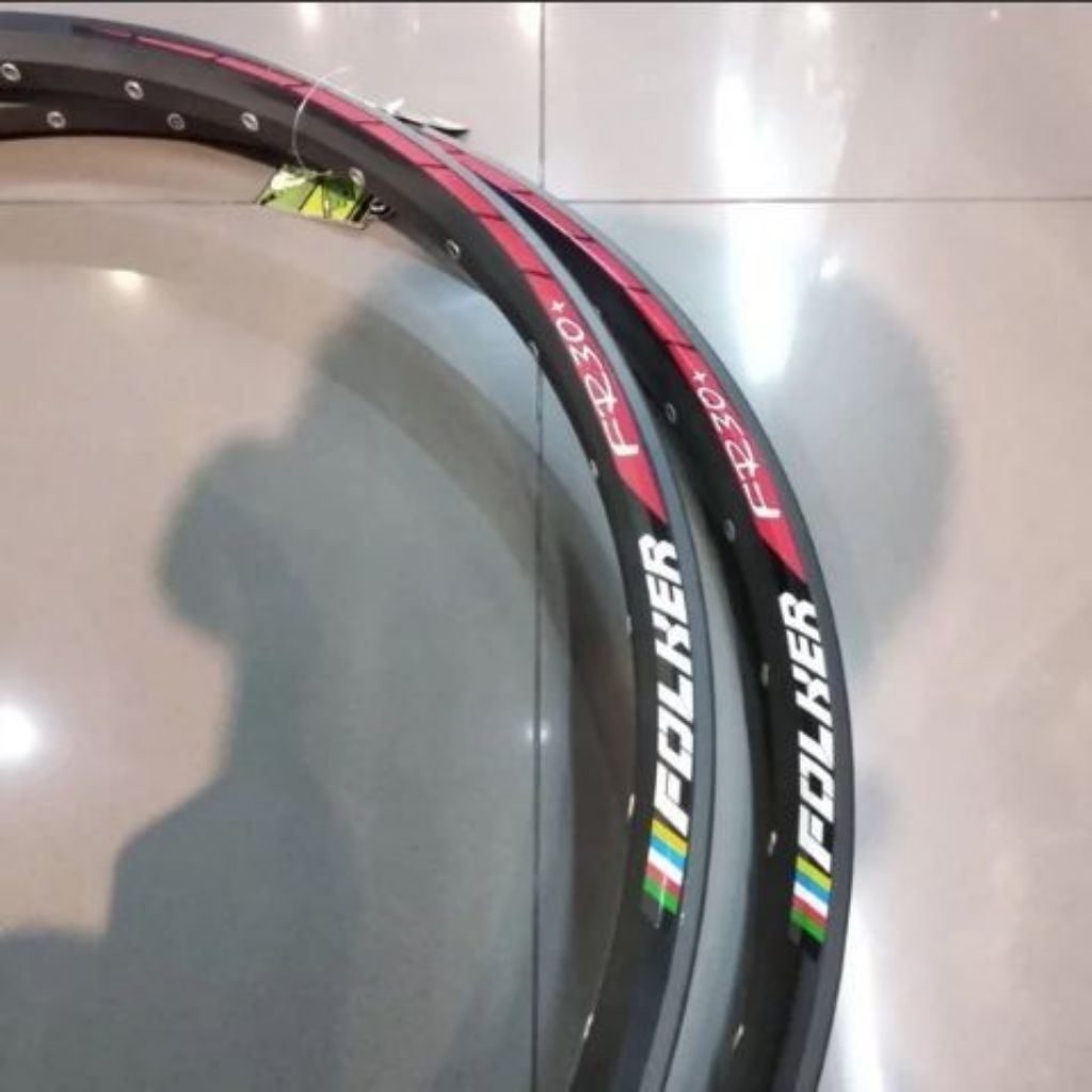 Rim Velg Folker FR30 27,5 32 Hole Black Alloy Double Wall