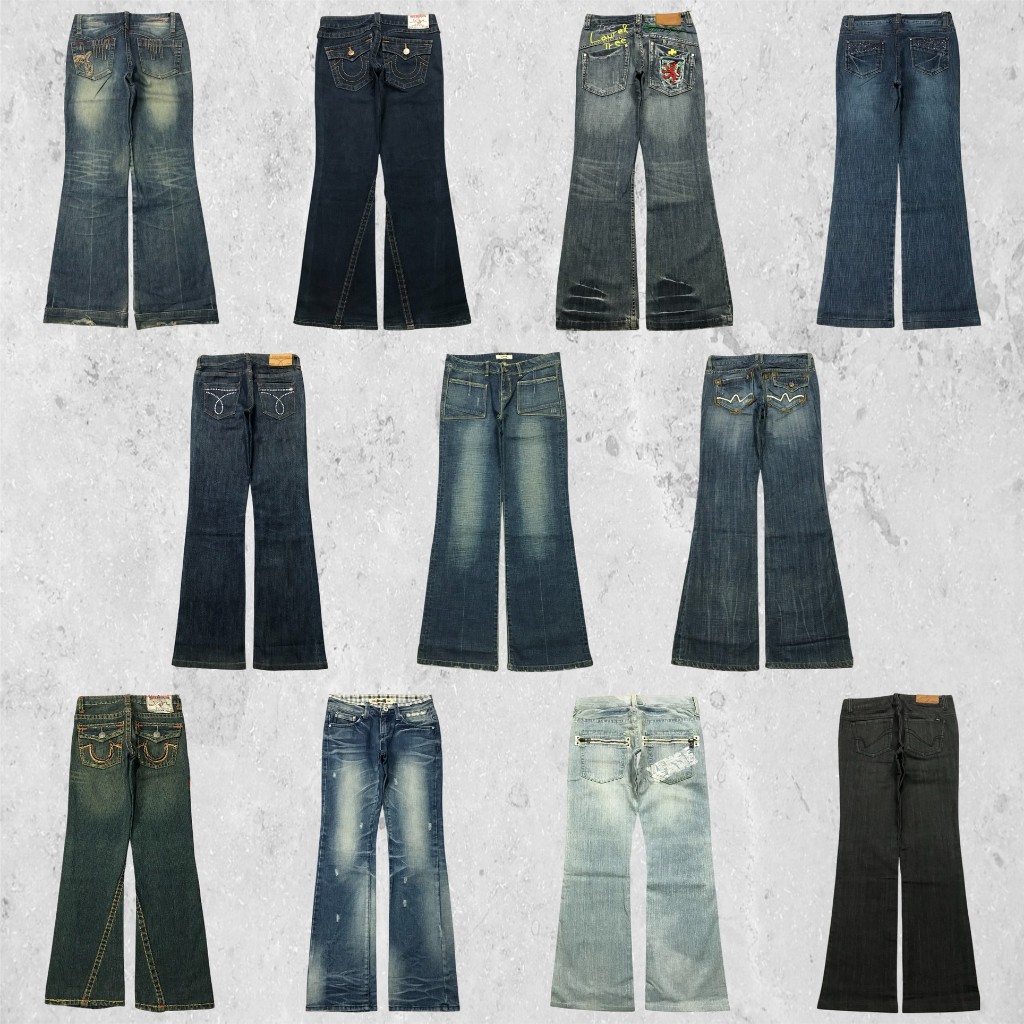 Celana Jeans Cutbray Bootcut Flare