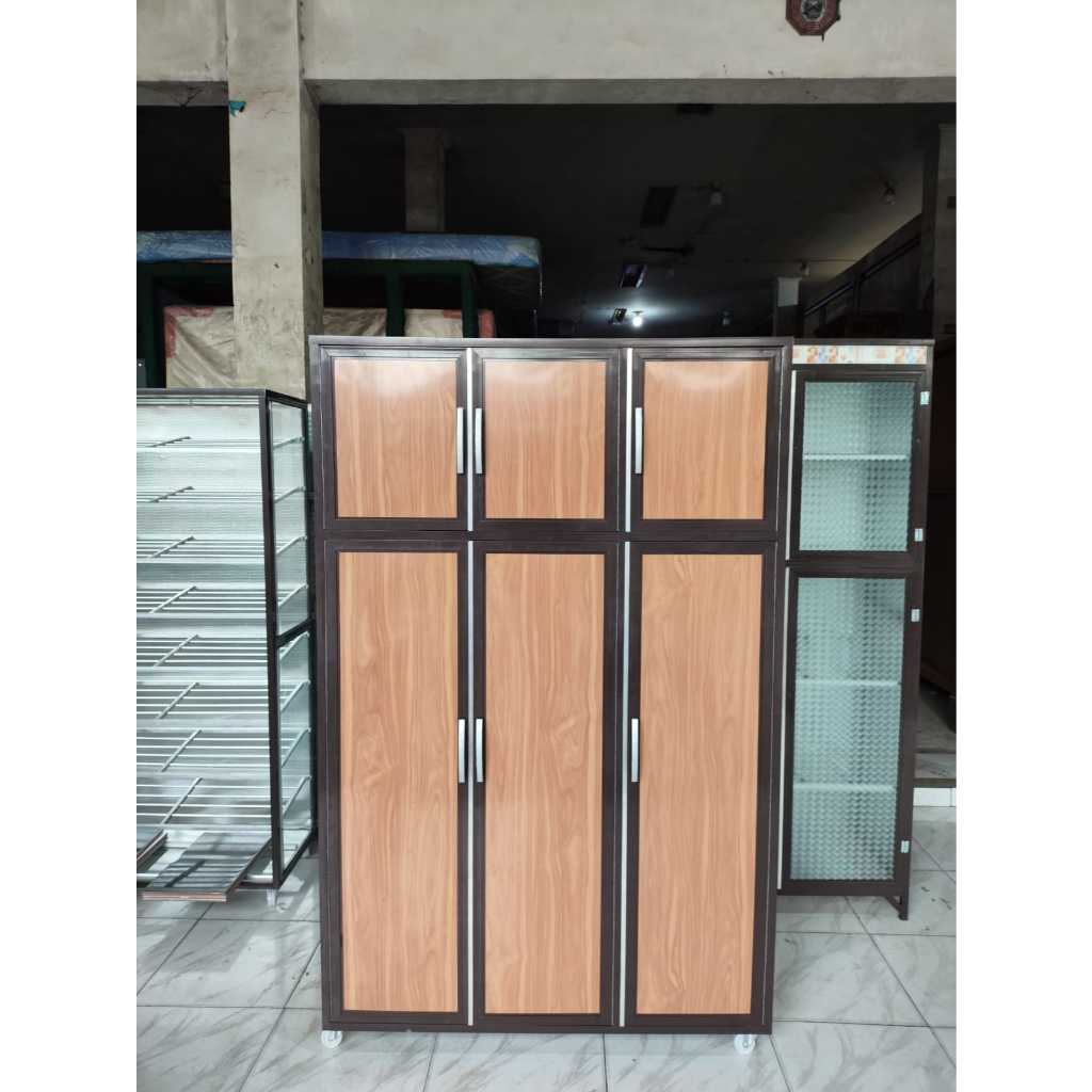 BACA DESKRIPSI / Rak Sepatu Full ACP / Rak Sepatu Helm Aluminium ACP / Rak sepatu Aluminium / Rak se