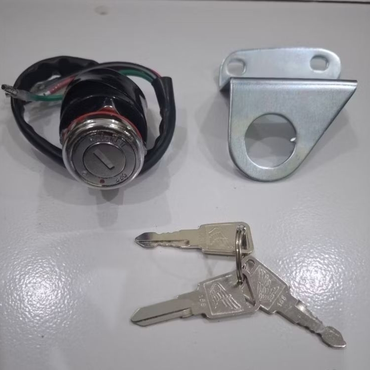 KUNCI KONTAK CG CB 100 BESI FULLSET DUDUKAN KONTAK IMPORT