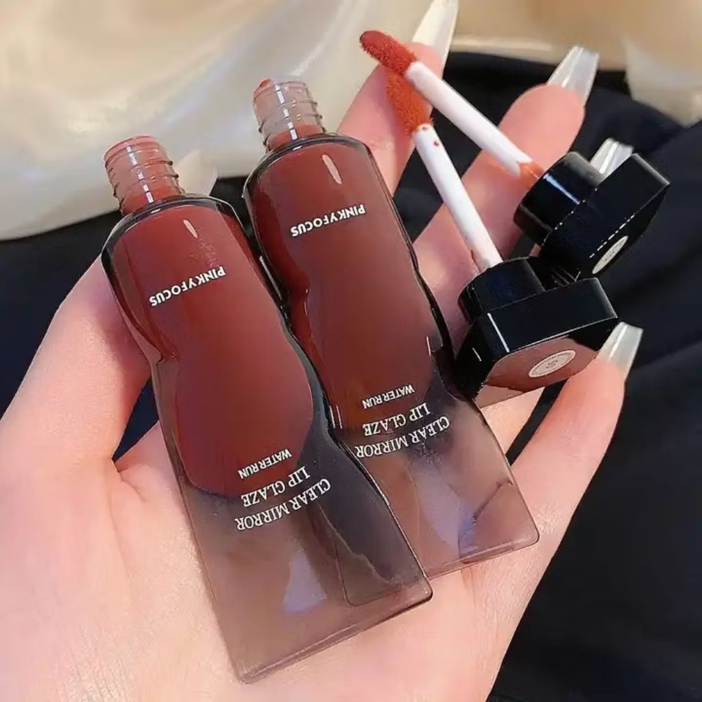 MAXFINE EX PINKYFOCUS Lip Glos Clear Mirror,Lipstik Korean/Lipgloss