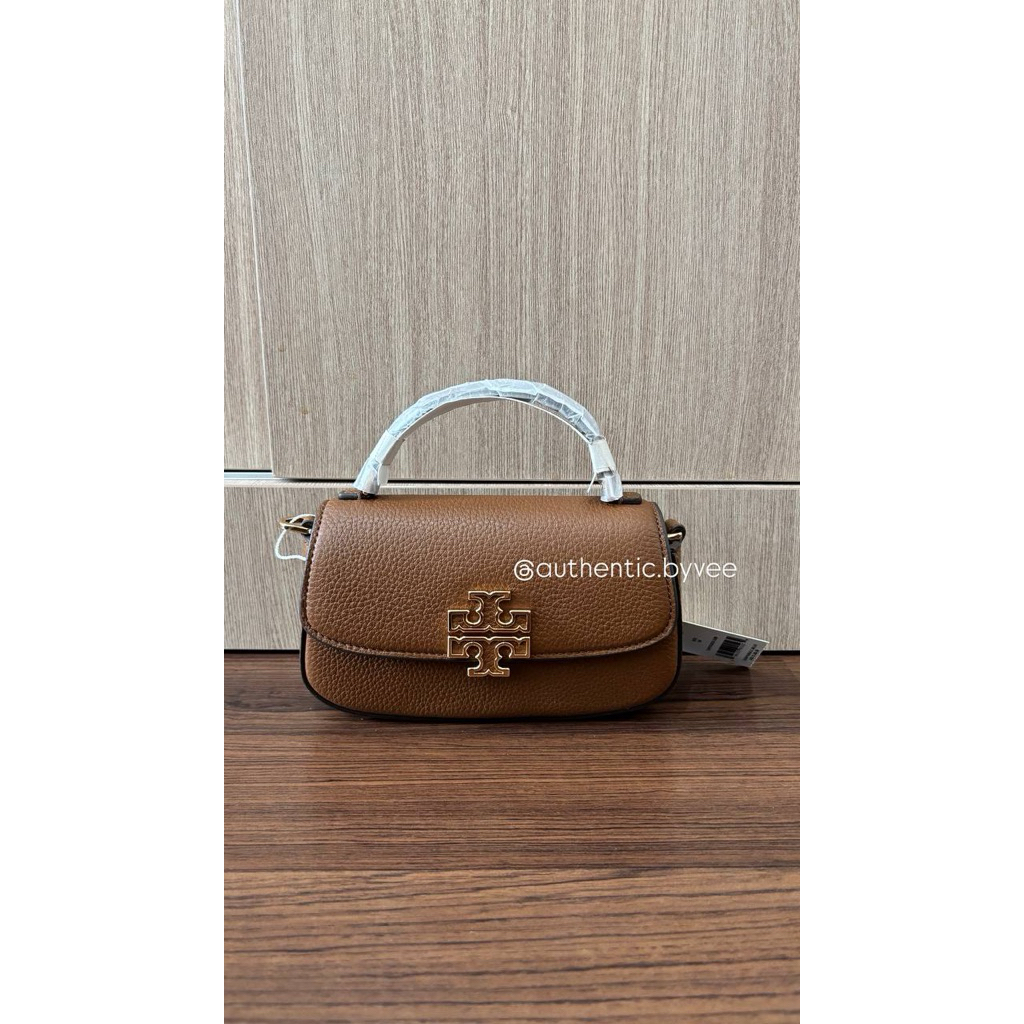 TB mini Britten top handle moose brown