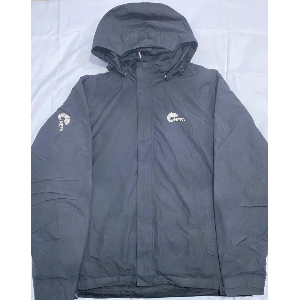 Jaket Outdoor Nepa Hitam lengkap Hoodie