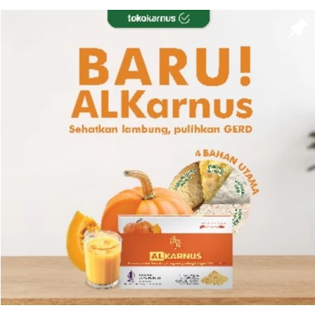 AL KARNUS minuman sereal dengan Labu Kuning