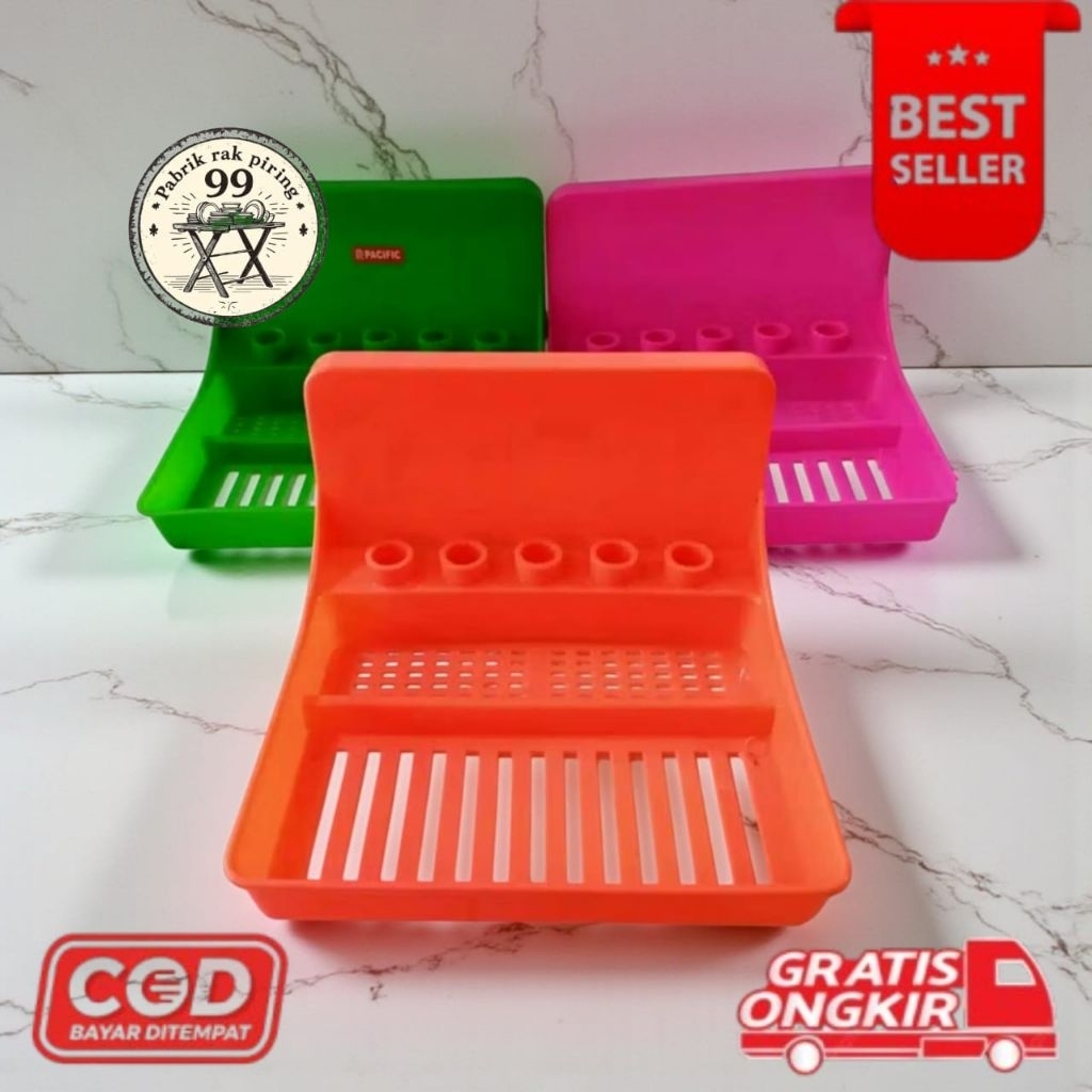 [PRP] Tempat Sabun dinding tempel Susun Wadah Sabun Kamar Mandi
