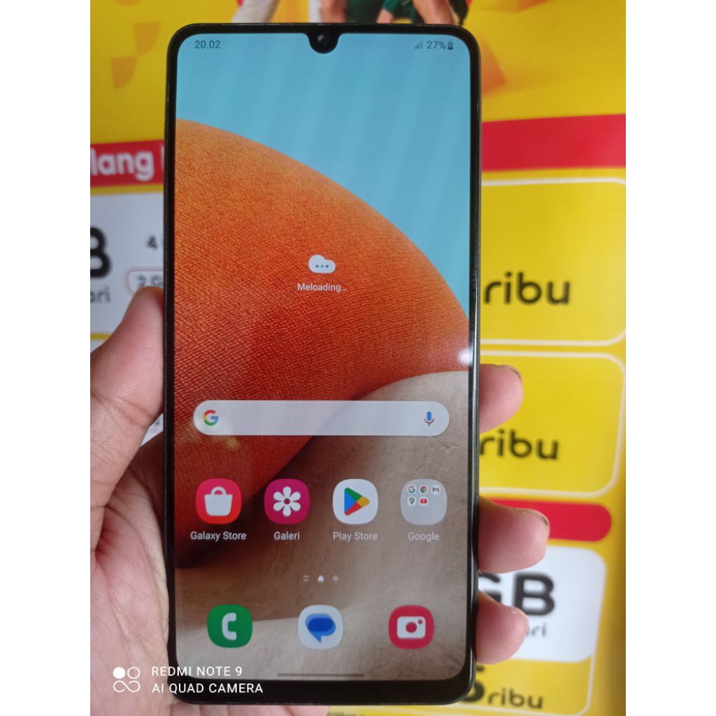 LCD SAMSUNG A32 / A325F ORI COPOTAN MINUS BACA DESKRIPSI