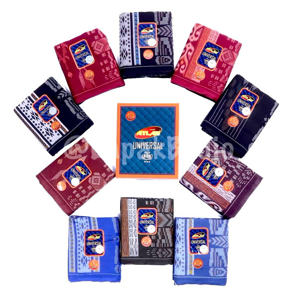 Grosir 10 Pcs Sarung Pria Atlas Universal