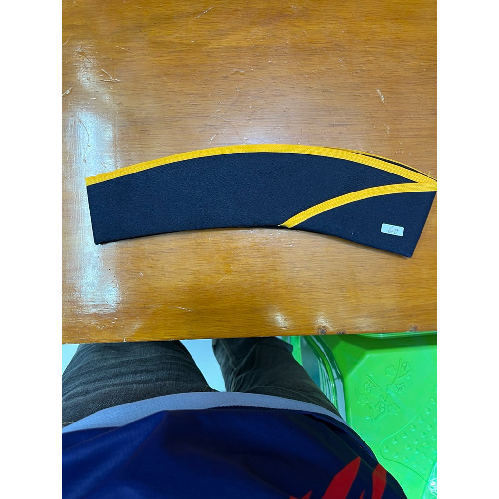 TOPI MUT PERHUBUNGAN WANITA + PIN TOPI MUD PERHUBUNGAN