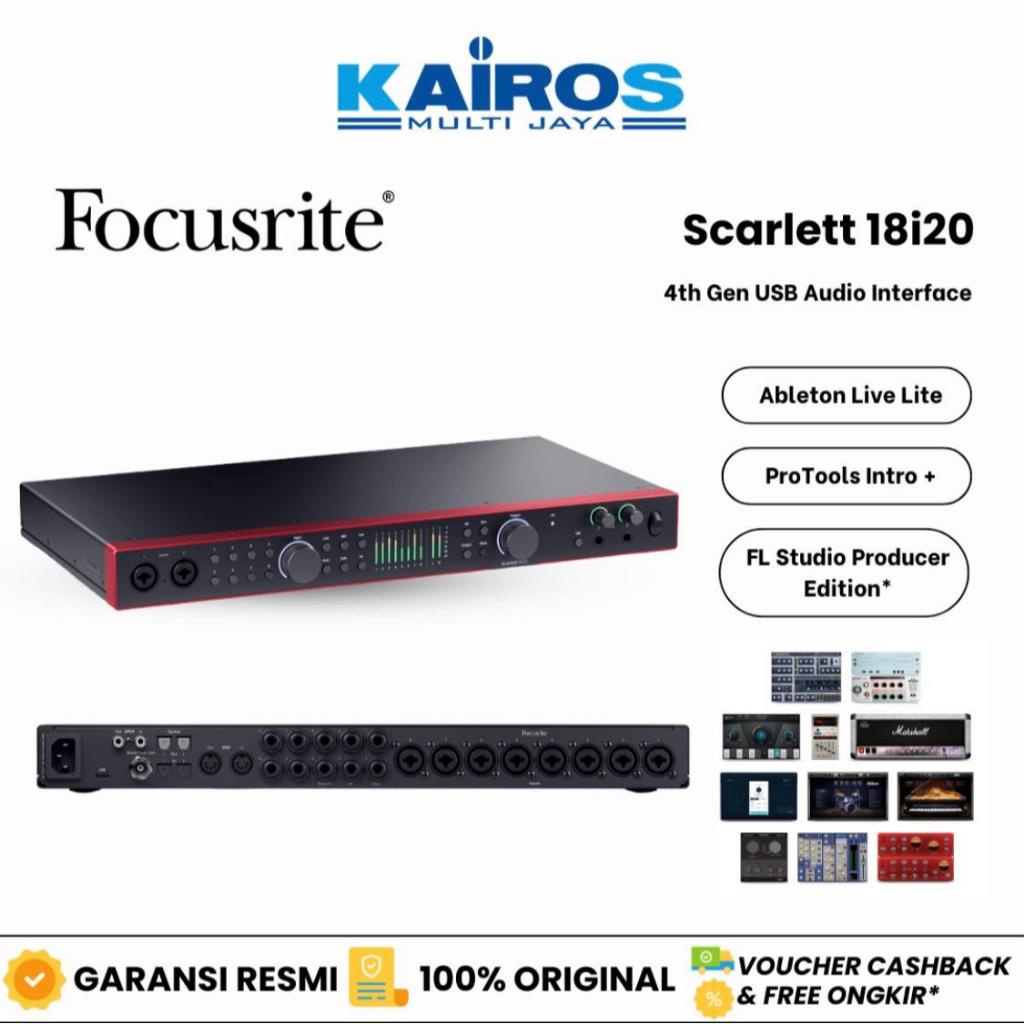 Focusrite Scarlett 18i20 4th Gen