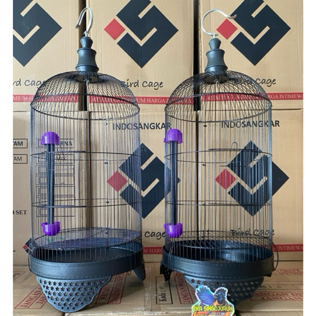Sangkar Lovebird Besi Bulat D33 Indosangkar | Harga Kandang LB Kecil & Jumbo Terbaru | Grosir Sangka