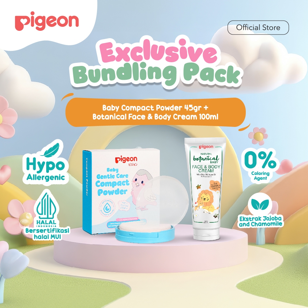 Exclusive Bundling Body & Face Cream & Powder Cake