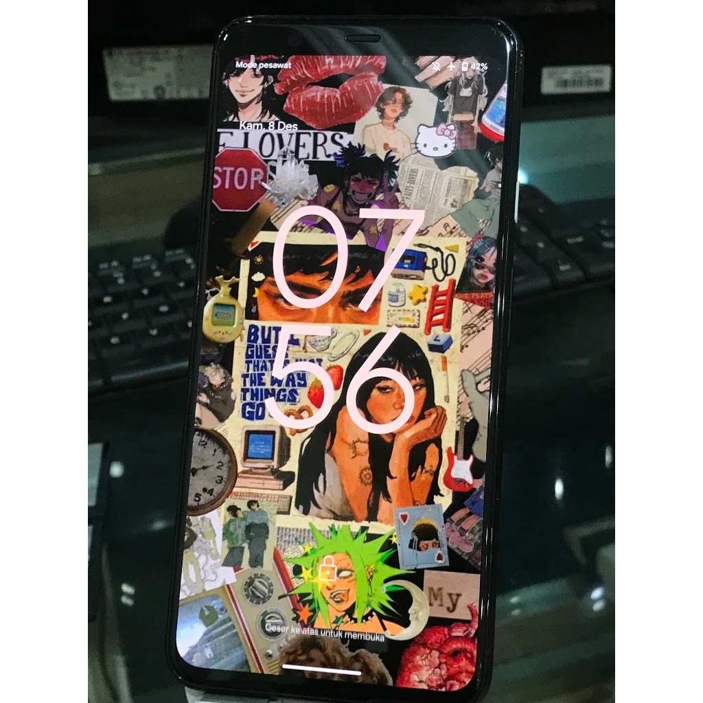 LCD Pixel 4 XL Original Cabutan, Layar Sentuh Normal, Jual Utuh dengan mesin kondisi mati total dan 