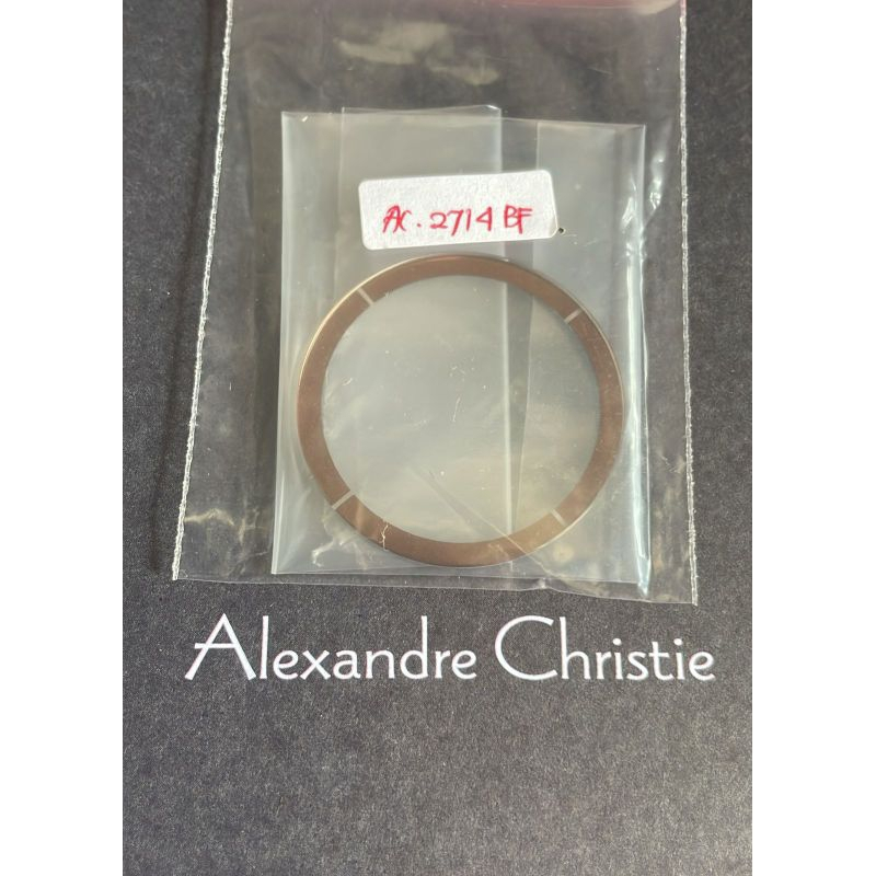 kaca jam tangan alexandre christie 2714BF Original