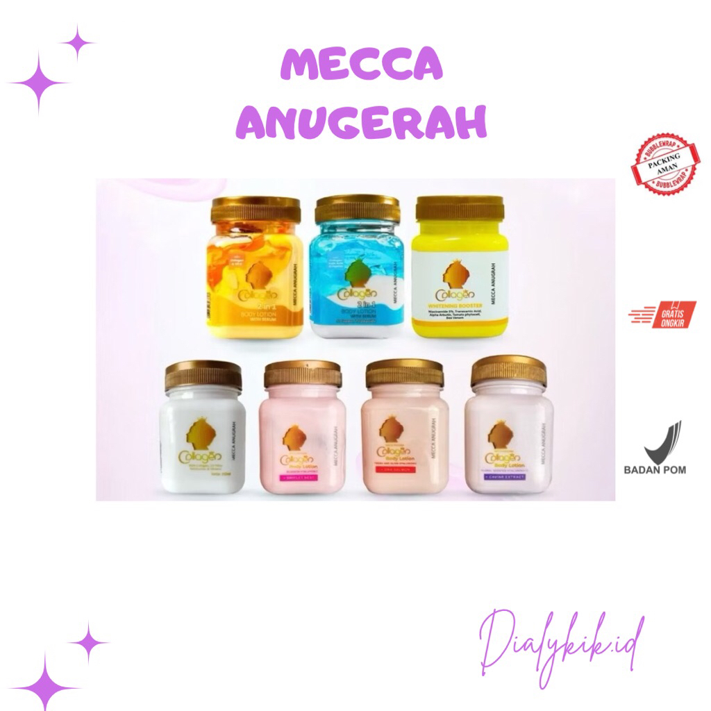 MECCA ANUGRAH COLLAGEN BODY LOTION NEW VARIAN BPOM