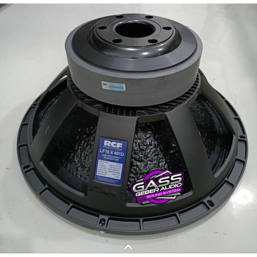 Speaker 18 inch RCF 18x401 Doble magnet RCF 18 inch Doble magnet lf18x401