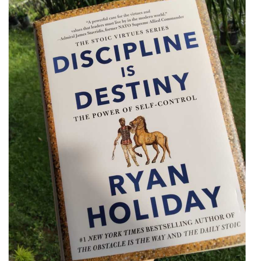 Ryan Holiday Discipline is Destiny (HC) Non Fiction Bahasa Inggris Preloved