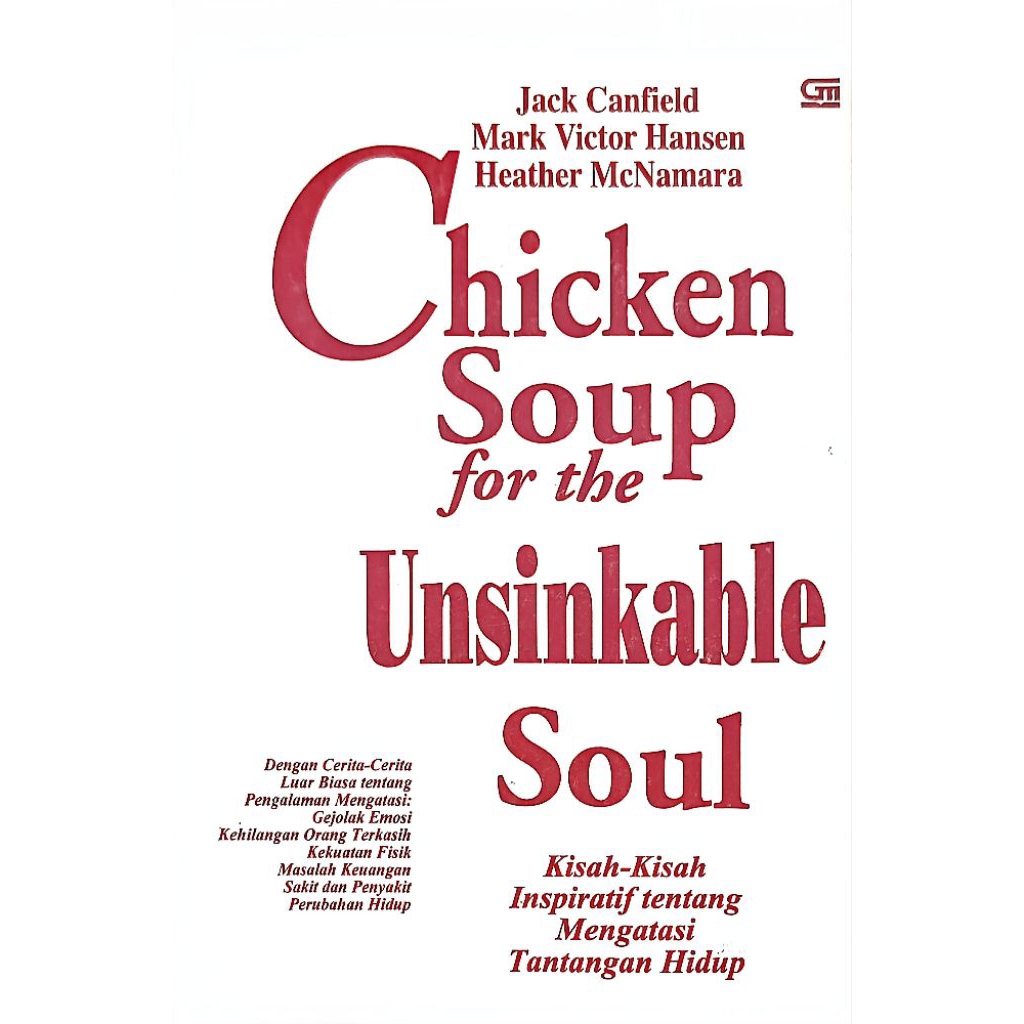 BUKU BEKAS CHICKEN SOUP FOR THE UNSINKABLE SOUL