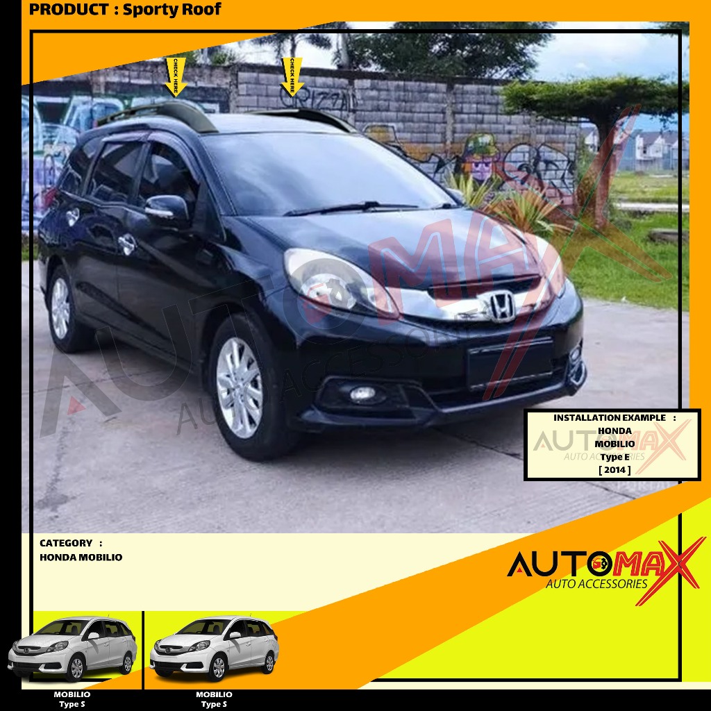 SPORTY ROOF / ROOF RAIL SPORTY DAITONY MOBILIO 2014 UP