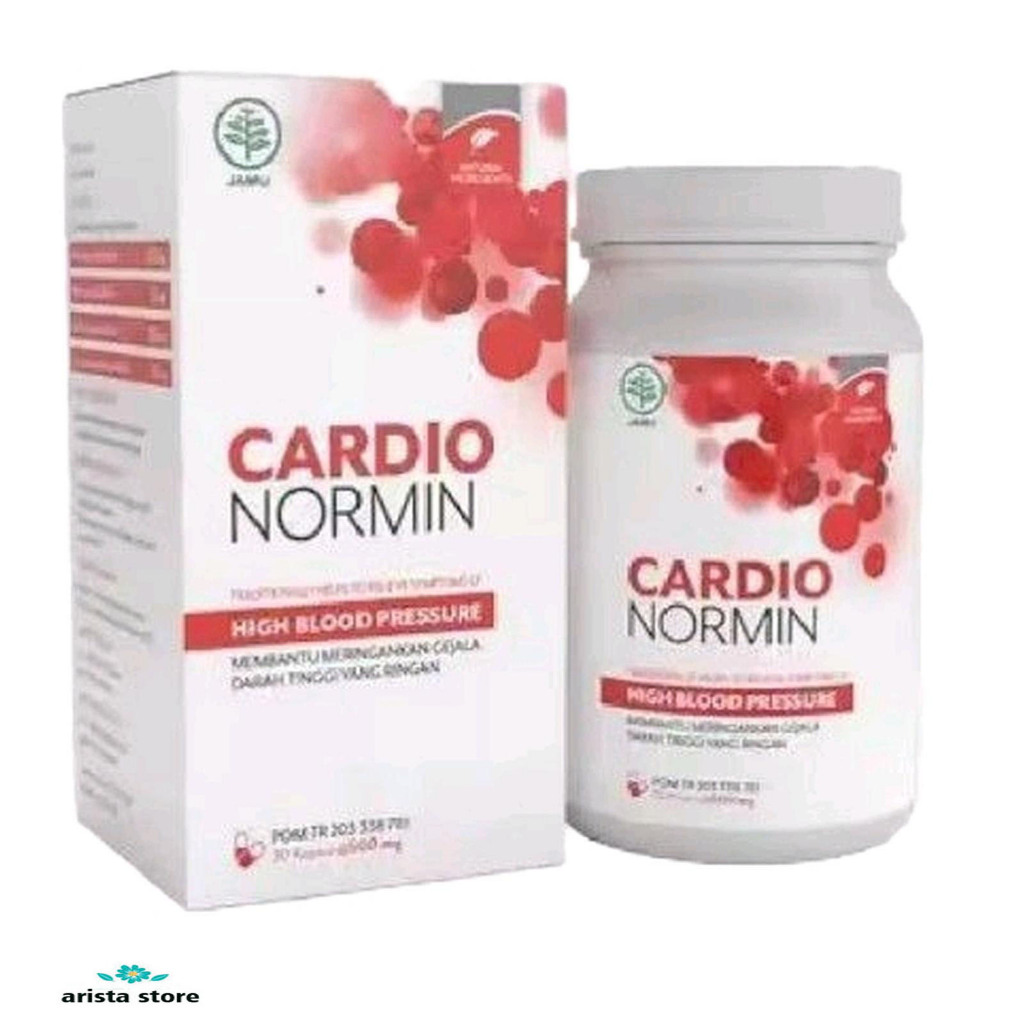 ARISTA STORE - Cardio Normin - 1 Botol isi 30 Kapsule